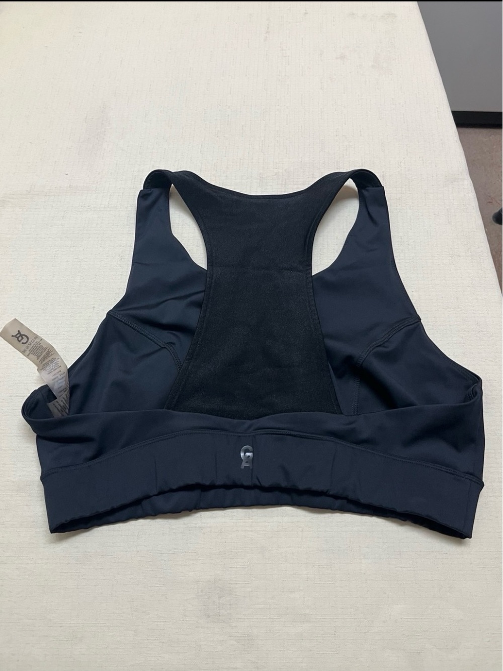 Good American 2X Core Power black racerback sports bra - Picture 6 of 11